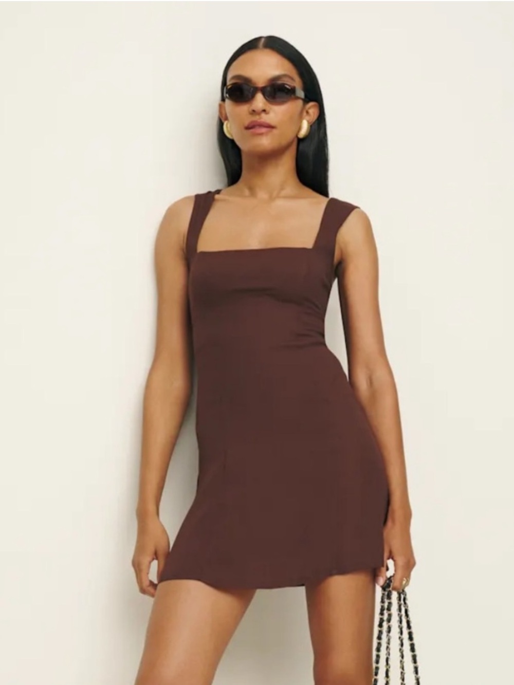 NWT - Reformation Gabin Dress in Cafe